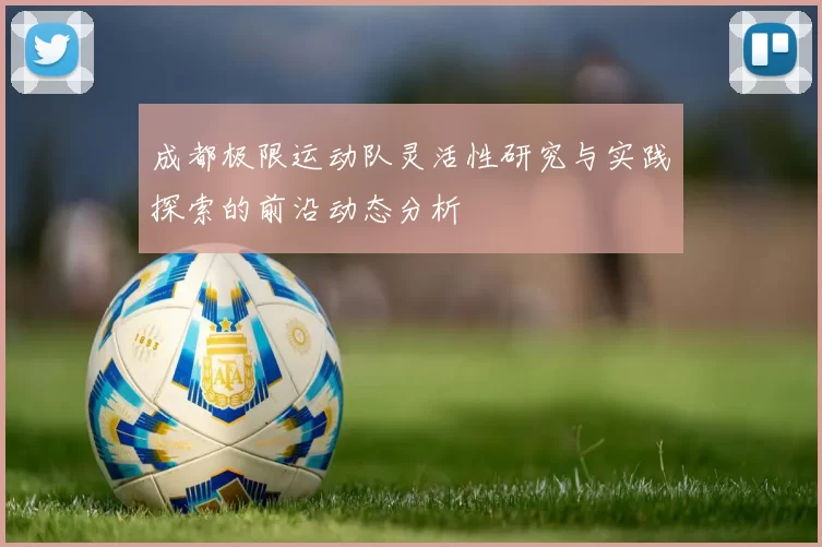 成都极限运动队灵活性研究与实践探索的前沿动态分析
