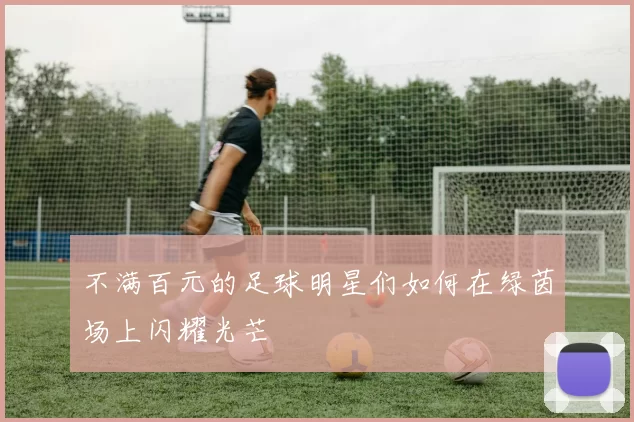 不满百元的足球明星们如何在绿茵场上闪耀光芒