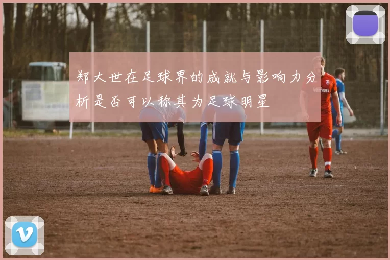 郑大世在足球界的成就与影响力分析是否可以称其为足球明星