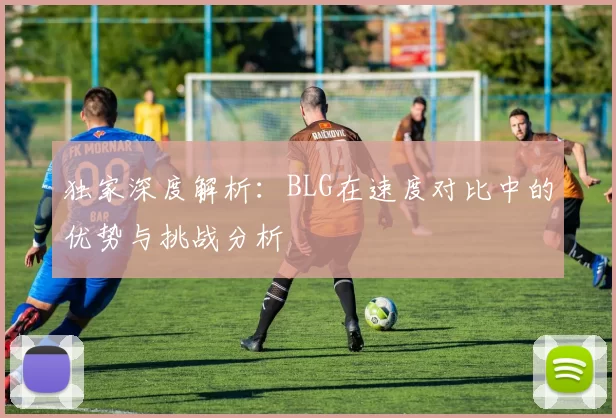 独家深度解析：BLG在速度对比中的优势与挑战分析